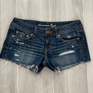 American Eagle Distressed Shorts